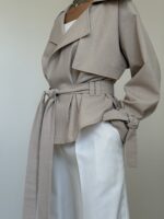 ترنچ کت لینن