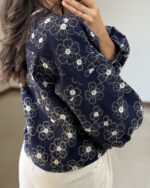 کت لینن اپلیکه - تصویر 4