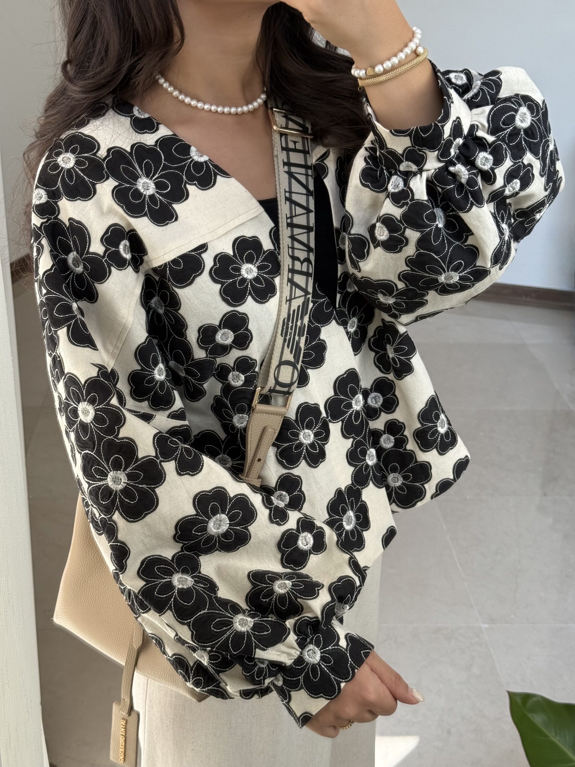 IMG_7213 کت لینن اپلیکه - تصویر 1